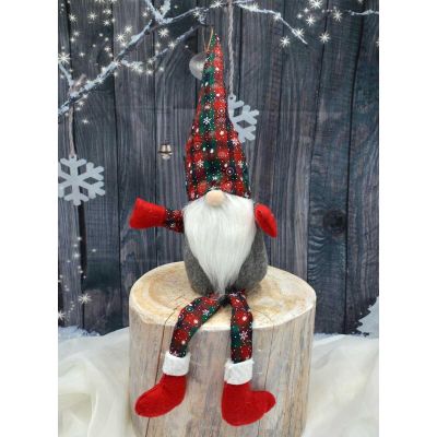 17. Dekorative Elster 30+20CM Grün Roter Stiel