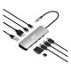 7. Port Designs 900164 Dockingstation, kabelgebunden, USB 3.2 Gen 1 (3.1 Gen 1), Typ-C, Edelstahl