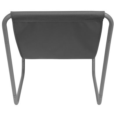 12. Faltbarer Garten- und Strandstuhl mit Tasche, grau, Enero Camp
