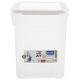 3. ROTHO Waschmittelbehälter 5 kg 9 l Transparent/Weiß