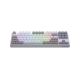 2. HATOR Rockfall 3 TKL Kabellose Tastatur Universal USB + RF + Bluetooth QWERTZ Englisch Weiß