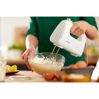 16. Handmixer Philips HR3705/00 (300 W; weiß)