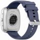 9. GRAVITY GT18-6 Herren-Smartwatch, schwarzes Silikonarmband + marineblaues Armband