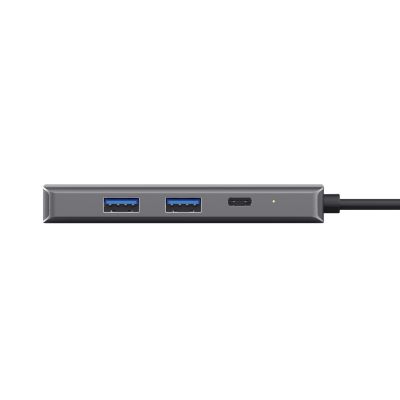 7. Trust DALYX 6-in-1 USB-C Multi-Port-Adapter Silber