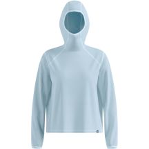 Damen-Midlayer-Hoodie ODLO Mid layer hoody CUBIC, blau