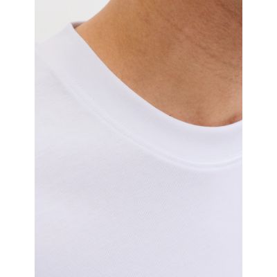 4. Jack&Jones T-Shirt JJEBARRON TEE SS O-NECK NOOS 12298906 WEISS