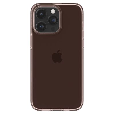 10. Spigen Crystal Flex Hülle für iPhone 15 Pro Max – rosa und transparent