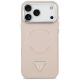 3. Guess Triangle Logo MagSafe Hülle für iPhone 18 Pro Max / 17 Pro Max – Rosa