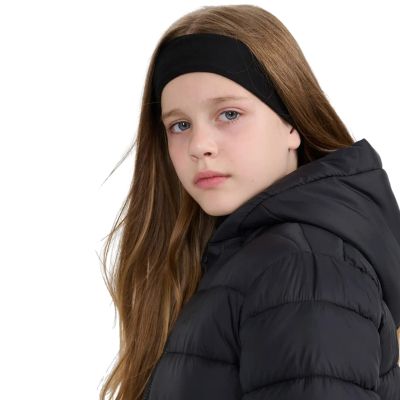 5. Kinder Daunenjacke 4F U0704 tiefschwarz 4FJWAW25TDJAU0704 20S