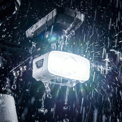 5. Rockbros QC1200 Fahrradfrontlicht 1200 lm USB-C - Schwarz