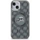 3. Karl Lagerfeld IML Monogram Karl & Choupette Head MagSafe Hülle für iPhone 15 Plus – Schwarz