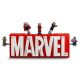 4. LEGO MARVEL SUPER HEROES 76313 MARVEL Logo mit Minifiguren