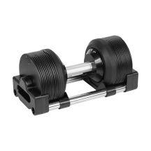 Verstellbare automatische Hantel aus Gusseisen, 24 kg, in 1-kg-Schritten, REBEL ACTIVE