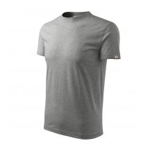 Base Unisex T-Shirt (Dunkelgrau Melange (Markenlabel))