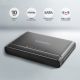 2. Axagon ADSA-CC USB-C 10 Gbit/s – NVMe M.2 SSD & SATA 2,5/3,5 SSD/HDD CLONE MASTER 2 – Digital/Daten – NVMe USB 3.2 Gen 2 (3.1 Gen 2) Typ-C Schwarz