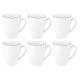 6er-Set Henkelbecher 350 ml SELTMANN LIDO BLACK LINE