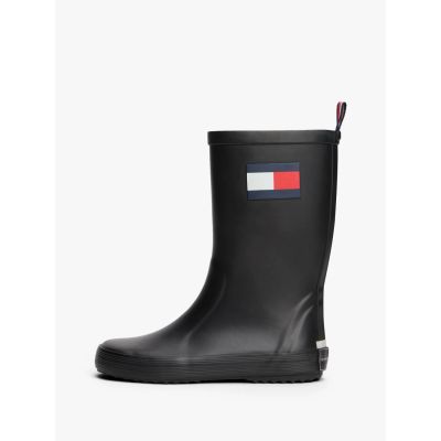7. Tommy Hilfiger Regenstiefel FLAG RAIN BOOT T3XC-33923-0047999 SCHWARZ