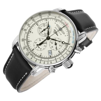 3. Herrenarmbanduhr ZEPPELIN 100 Yahre 8680-3 + BOX