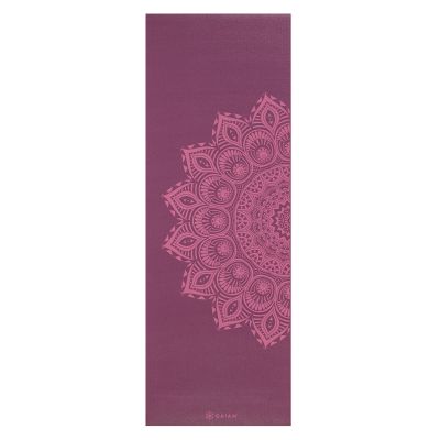 8. Lila Mandala Yogamatte 6mm GAIAM 62202