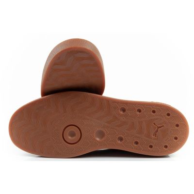 9. Puma Club II Era Herren-Sportschuhe, Leder-Sneaker, grau