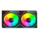 3. TACENS MARS MF-3DPROX2 Lüfter 120 ARGB x2 BK-Lüfter