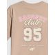 8. Oversized T-Shirt mit Aufdruck für Mädchen 4F 4FJRAW26TTSHF4242-83S