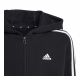 3. Adidas 3 Stripes FL Full-Zip Hoody Jr HR6331 Sweatshirt