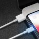 7. Dudao Kabel USB / Lightning 3A 1m weiß (L1L weiß)
