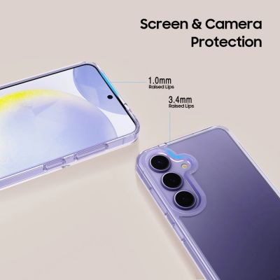 3. Tech-Protect FlexAir Hybrid Case für Samsung Galaxy A56 5G - Transparent