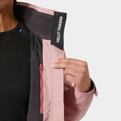 6. Helly Hansen Damen W Crew Kapuzenjacke 34447 057