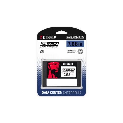 4. Kingston DC600M 7,68 TB SATA 2,5" SSD SEDC600M/7680G (DWPD 1)