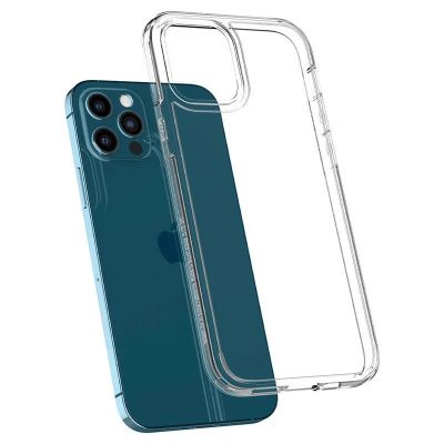 13. Spigen Ultra Hybrid-Hülle für iPhone 12 / iPhone 12 Pro – transparent