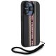 3. Karl Lagerfeld Saffiano Athleisure Stripes Cord iPhone 15 Pro Max Hülle - Rot
