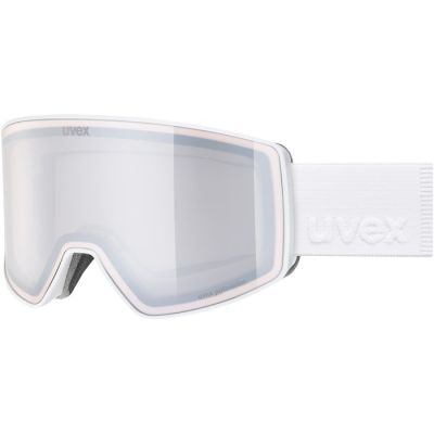 Skibrille UVEX Scenic P white/silver