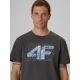 4. Herren-T-Shirt mit Aufdruck, regulär, Größe 4F 4FRSS26TTSHM4295-22S
