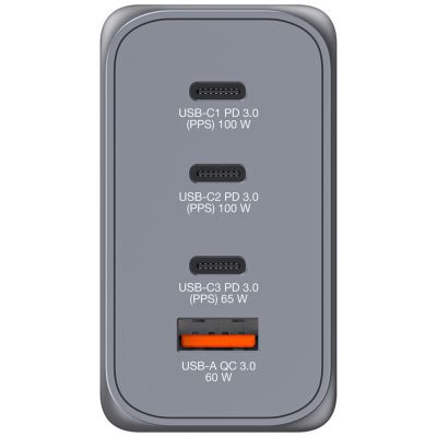 2. GNC-200 GAN Ladegerät 4 Anschlüsse 200W/USB A/C (EU/UK/US)