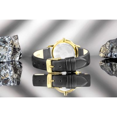 8. Giewont Damenuhr GW4130-A4, Saphirgold, Schwarz