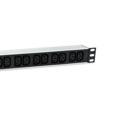 3. Equip 333318 PDU 12-fach Stromverteilereinheit 1HE Schwarz, Silber