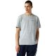 Herren Champion Kurzarm-T-Shirt Grau 221798 EM021