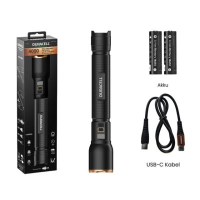 13. Duracell DF4000R Blister-Taschenlampe
