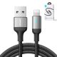 4. Joyroom Extraordinary Series A10 USB-A / Lightning 2,4A-Kabel 1,2 m – Schwarz