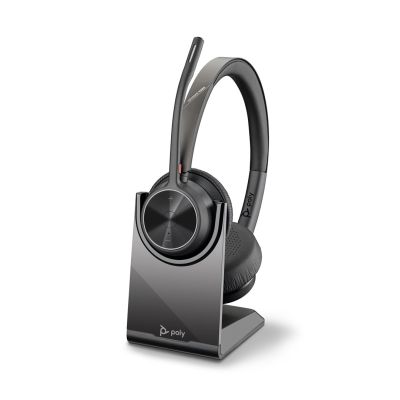 132. Poly Voyager 4320 USB-A Headset + BT700 Dongle + Ladestation 77Y99AA