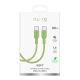 3. Puro ICON USB-C – USB-C-Kabel 1,5 m – grün