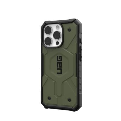 4. UAG Pathfinder Magsafe - Schutzhülle für iPhone 16 Pro, kompatibel mit MagSafe (oliv) [mto]