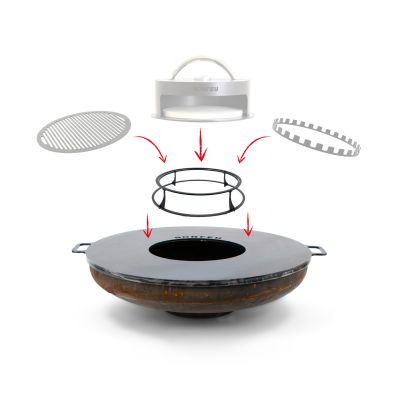8. Bonfeu Zubehörständer für Bonplancha 100 BS100