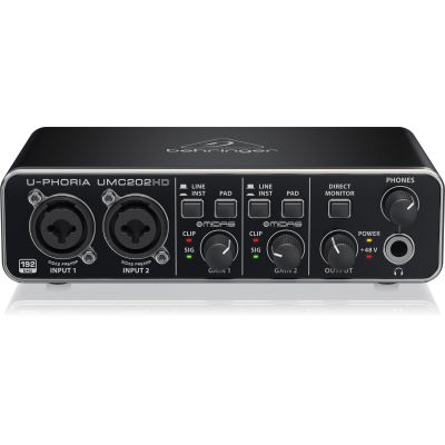2. Behringer UMC202HD - USB-Audio-Interface