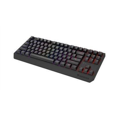 21. GENESIS Thor 230 TKL Gaming-Tastatur USB + RF Wireless + Bluetooth QWERTY Grau