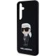 6. Karl Lagerfeld Silikon Ikonik Hülle für Samsung Galaxy S24 – schwarz