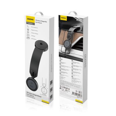 2. Dudao F21 Pro 15W MagSafe induktives Autoladegerät - Schwarz