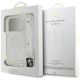 8. Guess IML Glitter Pearl Strap MagSafe Hülle für iPhone 17 Pro - Transparent